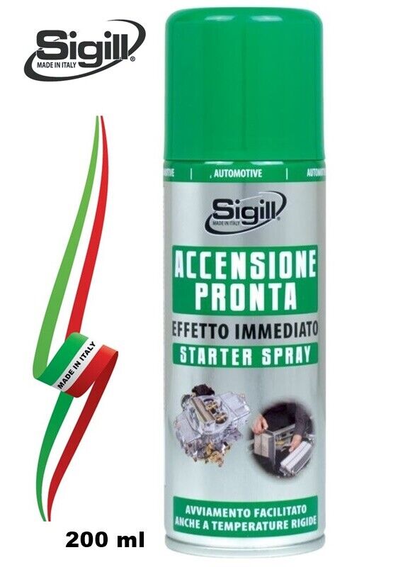 Bomboletta Spray Vernice Alta Temperatura Nera - Sigill