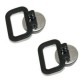  2 PEZZI TAPPO LAVELLO LAVANDINO 27 mm IN GOMMA RIVESTIMENTO INOX