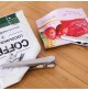 3 CLIP PINZE ACCIAIO PER CHIUSURA ERMETICA X BUSTE DI ALIMENTI SALVA FRESCHEZZA