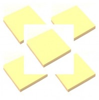 500  FOGLI ADESIVI 77 X 77mm CASA E UFFICIO 5 CONFEZIONI DA 100 FOGLI