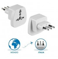ADATTATORE CONVERTITORE RIDUTTORE PER SPINE ESTERE UNIVERSALE DA VIAGGIO
