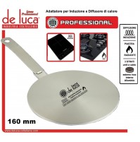 ADATTATORE PIASTRA RADIANTE PER PIANI COTTURA A GAS ED INDUZIONE 160 mm 