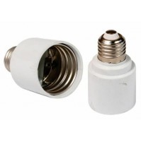 ADATTATORE RIDUTTORE PER LAMPADINE E27 - E40 