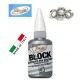 ADESIVO BLOCCANTE FISSA CUSCINETTI BRONZINE BOCCOLE CONICI O CILINDRICI 20ml