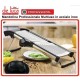 AFFETTATORE MULTIUSO PROFESSION. MANDOLINA IN ACCIAIO INOX 5 TAGLI CON SALVAMANI