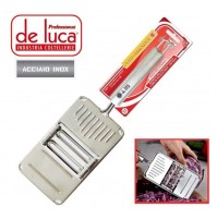AFFETTATRICE PER ORTAGGI E VERDURE DOPPIA LAMA PROF. ACCIAIO INOX 430 