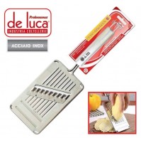 AFFETTATRICE X ORTAGGI E PATATE TAGLIO ONDULATO PROF. ACCIAIO INOX 430 