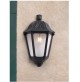 APPLIQUE  PLAFONIERA DA PARETE IN RESINA E PMMA TRASPARENTE PER LAMPADINA E27