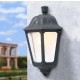 APPLIQUE  PLAFONIERA DA PARETE IN RESINA E PMMA TRASPARENTE PER LAMPADINA E27