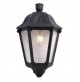 APPLIQUE  PLAFONIERA DA PARETE IN RESINA E PMMA TRASPARENTE PER LAMPADINA E27