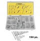 ASSORTIMENTO SET DI MOLLE A COMPRESSIONE E A TRAZIONE 150 PEZZI IN BOX