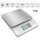 BILANCIA DA CUCINA DIGITALE PIATTO IN ACCIAIO INOX MISUR.VOLUME LIQUIDI 1gr-5Kg