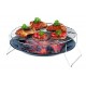 BISTECCHIERA BARBEQUE GRILL PORTATILE A CARBONE GRIGLIA INCLUSA  DIAMETRO 36 cm 