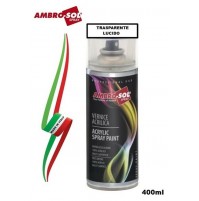 BOMBOLETTA SMALTO ACRILICO SPRAY TRASPARENTE LUCIDO 400ml  