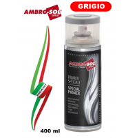 BOMBOLETTA SMALTO SPRAY PRIMER GRIGIO X METALLI CARROZZERIA 400ml 