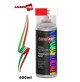 BOMBOLETTA VERNICE SMALTO SPRAY ROSSO FLUORESCENTE 400ml 