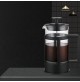 CAFFETTIERA TEIERA INFUSIERA A PISTONE STANTUFFO VETRO E POLIPROPILENE 600ml