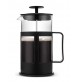 CAFFETTIERA TEIERA INFUSIERA A PISTONE STANTUFFO VETRO E POLIPROPILENE 800ml