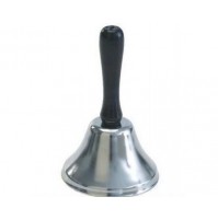 CAMPANELLO CON MANICO IN METALLO LUCIDO
