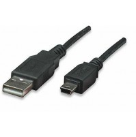 CAVO USB MINI USB  MT. 1,50 MP3 MP4 E NAVIGATORI TOM TOM