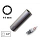 CHIAVE A BUSSOLA 3/8 X CANDELE DA 14 mm LUNGHEZZA 65 mm CON GRAFFE INTERNE CR-V