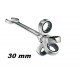 CHIAVE COMBINATA 30 mm A CRICCHETTO TESTA SNODABILE PIEGHEVOLE CHROME VANADIUM