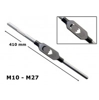 CHIAVE MANICO LUNGO GIRA MASCHI PER FILIERE M10 -- M27 LUNGHEZZA 410 mm