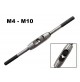CHIAVE MANICO LUNGO GIRA MASCHI PER FILIERE M4 -- M10 LUNGHEZZA 230 mm