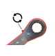 CHIAVE POLIGONALE AD ESSE A CRICCHETTO REVERSIBILE 11 -- 13 mm MULTIGRIP