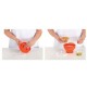 CIOTOLA CONTENITORE cm 20 CUOCI POPCORN IN SILICONE ALIMENTARE x FORNO MICROONDE