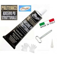 COLLA ADESIVO STRUTTURALE POLIURETANICO TRASPARENTE 60ml 