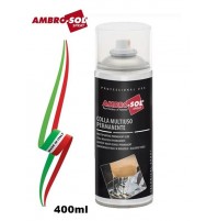 COLLA SPRAY MULTIUSO PERMANENTE x GOMMA METALLO LEGNO 400ml 