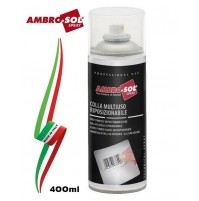 COLLA SPRAY MULTIUSO RIPOSIZIONABILE TRASPARENTE 400ml 