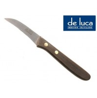 COLTELLO A RONCOLA IN LEGNO E ACCIAIO INOX 