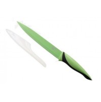 COLTELLO DA CUCINA LAMA IN ACCIAIO INOX 195 mm CON RIVESTIMENTO ANTIBATTERICO