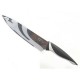 COLTELLO MOD. MACELLAIO IN ACCIAIO INOX CON RIVESTIMENTO ANTIBATTERICO DECORATO