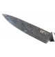 COLTELLO MOD. MACELLAIO IN ACCIAIO INOX CON RIVESTIMENTO ANTIBATTERICO DECORATO
