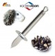 COLTELLO PER FRUTTI DI MARE OSTRICHE COZZE VONGOLE IN ACCIAIO INOX 