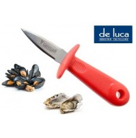 COLTELLO PER FRUTTI DI MARE OSTRICHE COZZE VONGOLE LAMA ACCIAIO INOX  