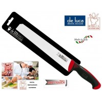 COLTELLO SALUMI LAMA IN ACCIAIO INOX CM 24 LINEA HO.RE.CA+ SPESS. 2,5 mm DE LUCA