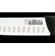 COLTELLO SANTOKU CM 18 LAMA IN ACCIAIO INOX LINEA HO.RE.CA 