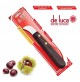 COLTELLO X CASTAGNE LAMA IN ACCIAIO INOX MANICO IN LEGNO DI PALISSANDRO 