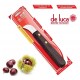 COLTELLO X CASTAGNE LAMA IN ACCIAIO INOX MANICO IN LEGNO DI PALISSANDRO 