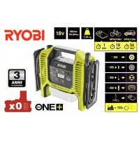 COMPRESSORE PORTATILE DOPPIA FUNZIONE A BATTERIA 18V (BATT. ESCLUSA) 