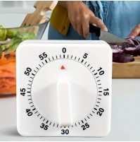 CONTAMINUTI TIMER PER CUCINA MECCANICO 60 MINUTI (NO BATTERIE) CON SUONERIA