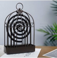 CONTENITORE APPENDIBILE PORTA SPIRALE ZAMPIRONE ANTI ZANZARE IN METALLO SMALTATO