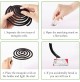 CONTENITORE IN TERRACOTTA COCCIO X SPIRALI ZAMPIRONI ANTI ZANZARE + 11 RICARICHE
