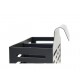 CONTENITORE PORTA POSATE IN ACCIAIO SMALTATO 160 X 85 x H140 mm PORTAPOSATE