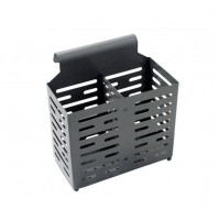 CONTENITORE PORTA POSATE IN ACCIAIO SMALTATO 160 X 85 x H140 mm PORTAPOSATE