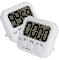CRONOMETRO TIMER DIGITALE CON FUNZIONE CONTO ALLA ROVESCIA E ALLARME 